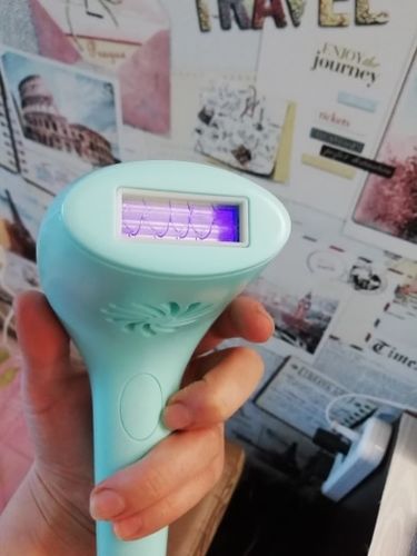 Customer photo review of Upgraded IPL Laser Hair Removal Handset - Painless Electric Epilator
