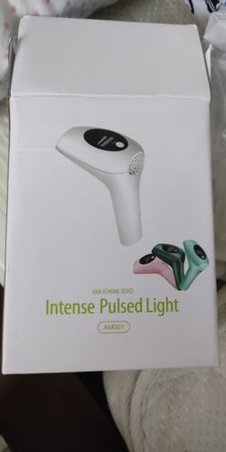 Customer photo review of Upgraded IPL Laser Hair Removal Handset - Painless Electric Epilator