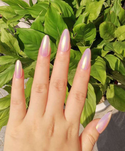 Customer photo review of Galaxy Sticks Chrome Powder