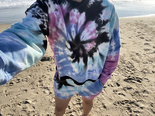 Customer photo review of Saville Short - Seabreeze / Peony / Onyx