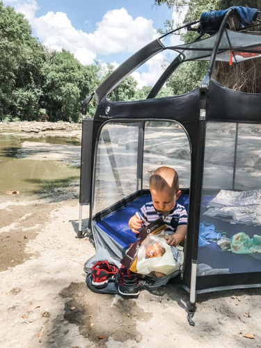 Customer photo review of Pop N' Go® Playpen