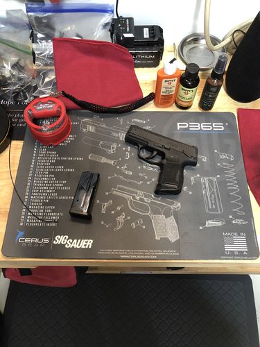 Customer photo review of SIG SAUER® P365 Schematic ProMat