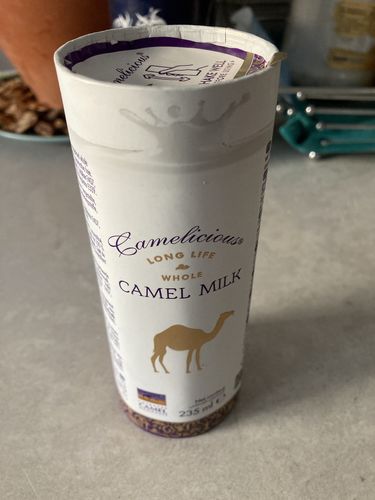 Customer photo review of LAIT DE CHAMELLE LIQUIDE UHT