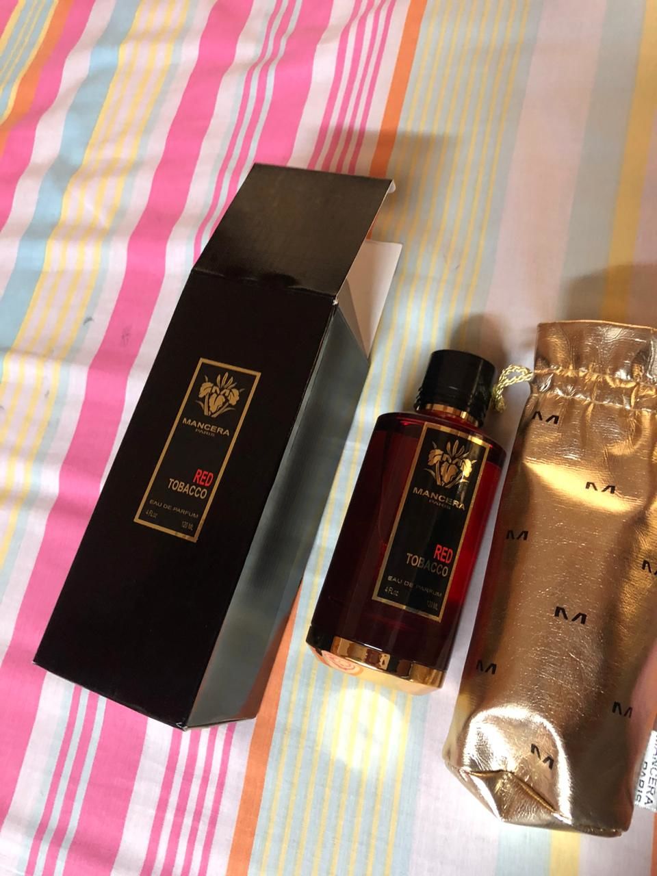 Customer photo review of Mancera Red Tobacco Eau De Perfume For Unisex - 120ml