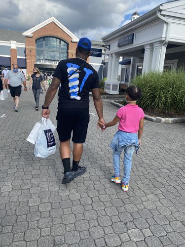 Customer photo review of VLONE SNAKE T-SHIRT