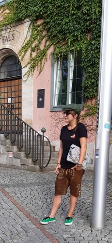 Customer photo review of FUCHS SPUR- BIO  - Damen Premium Organic Shirt