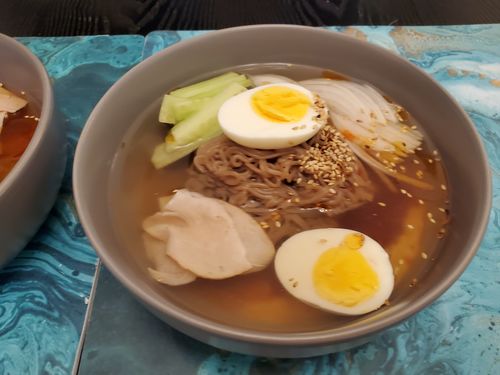 Customer photo review of [Pulmuone] Pyeongyang Naeng Myun Cold Noodle 990g