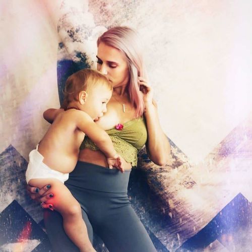 Customer photo review of Olivea Maternity and Nursing Bra