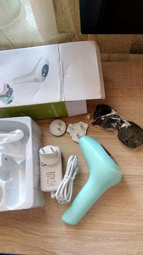 Customer photo review of Upgraded IPL Laser Hair Removal Handset - Painless Electric Epilator