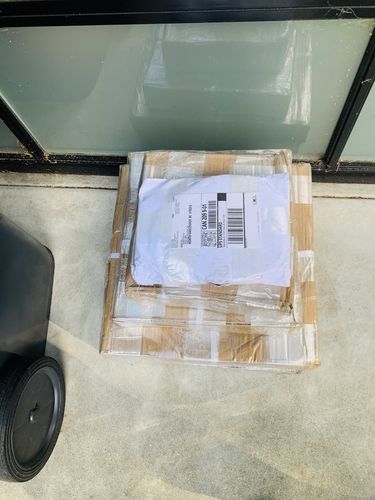 Customer photo review of 335lb Cast Iron Plate Set (shipping included)