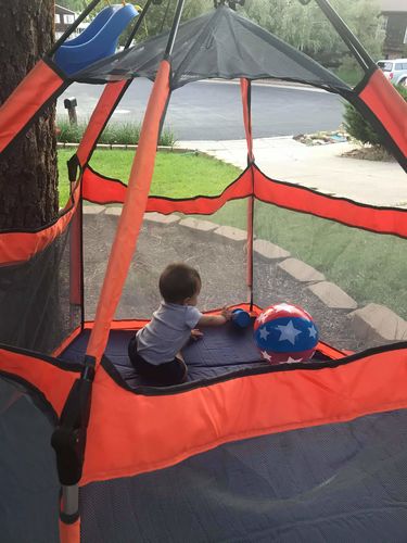 Customer photo review of Pop N' Go® Self-Inflating Mattress