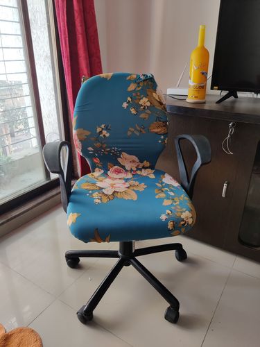 Customer photo review of Magic Universal Chair Cover