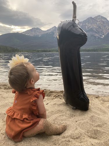 Customer photo review of Sleeveless ruffle bodysuit