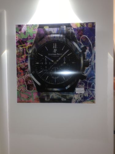 Customer photo review of Tableau Audemars Black Street