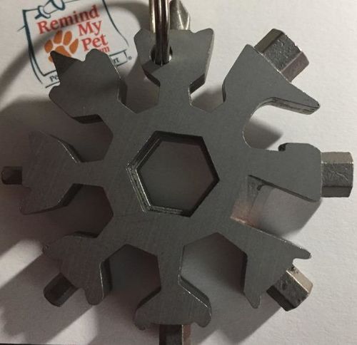 Darris review of Saker® 18-in-1 stainless steel snowflakes multi-tool