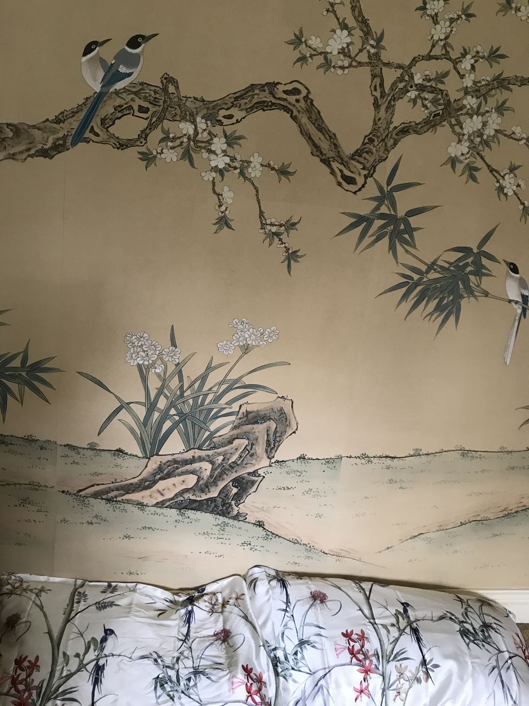 Customer photo review of Hummingbird Pure Silk Pillowcase