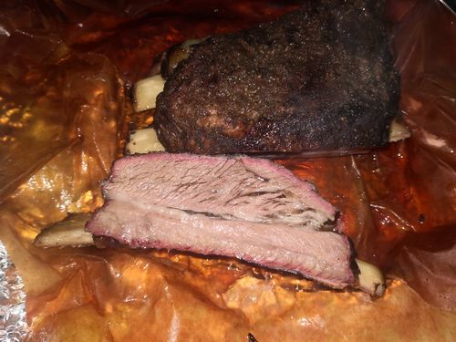 Reseña con foto de un cliente sobre Short Rib Pieza Básica