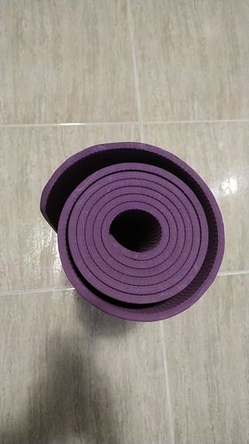 Customer photo review of Non Slip TPE Yoga Mat With Position Lines - Fitness Alignment Yoga Mat