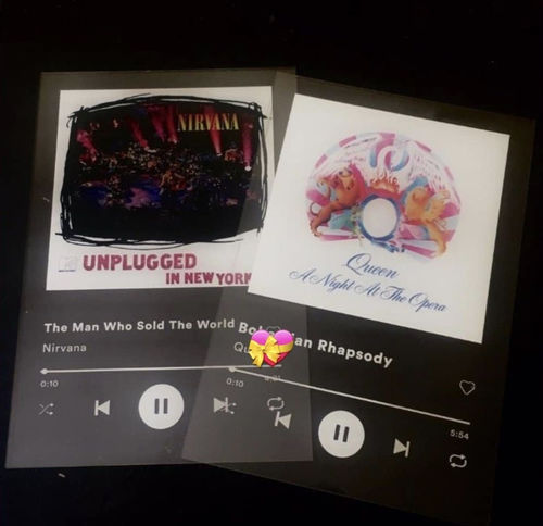 Customer photo review of PRINTEDIFY™ Custom Music Plaque