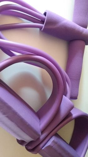 Customer photo review of Foot Pedal Resistance Elastic Pull Ropes Exercises