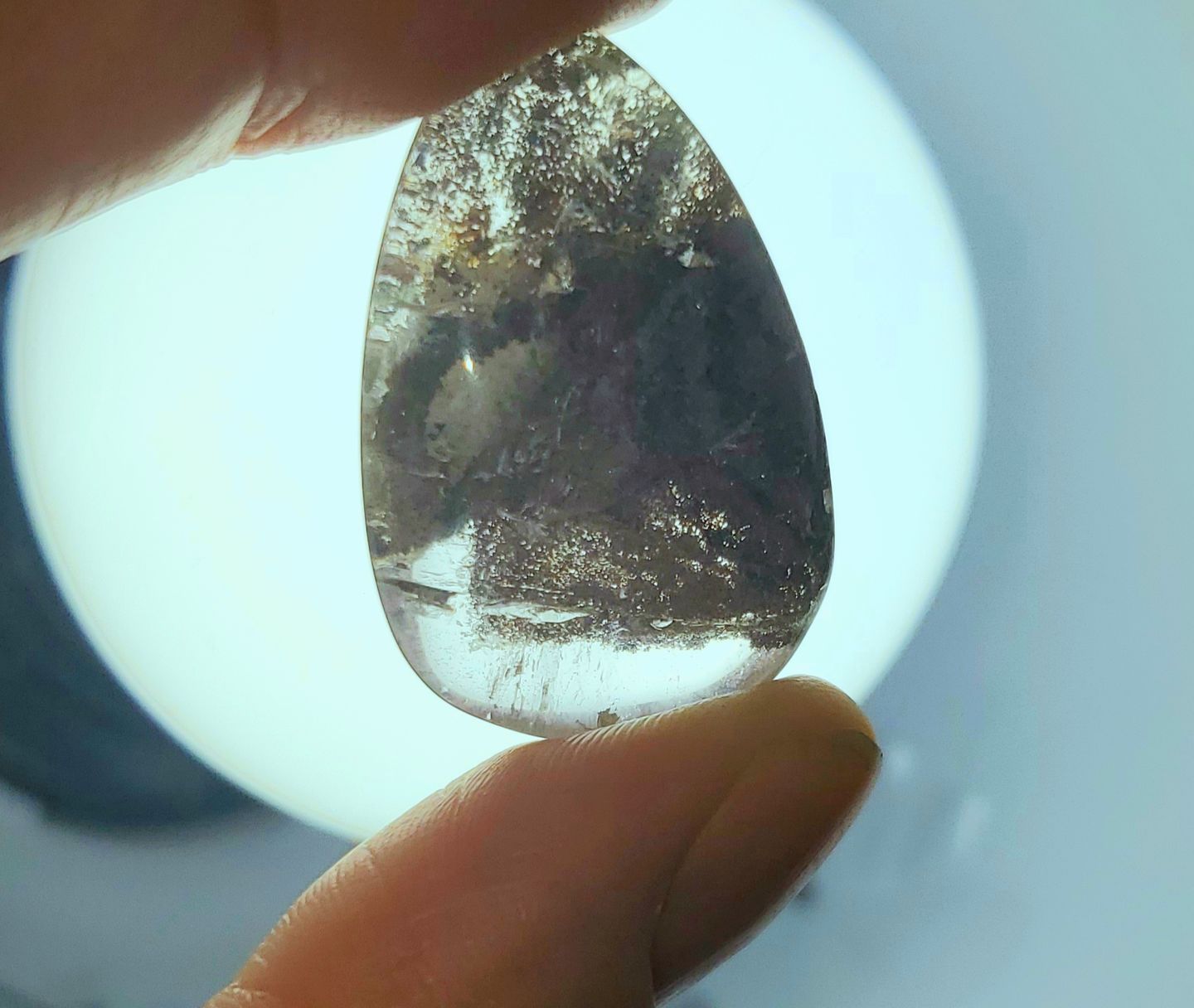 Customer photo review of Garden Quartz Droplet