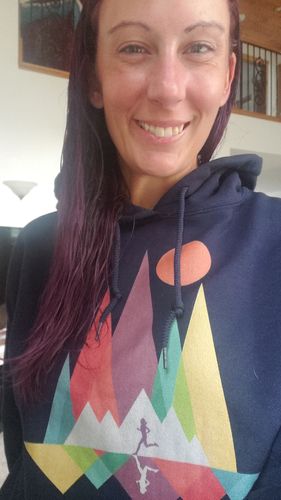 Customer photo review of Outrun the Night Women's Hoodie