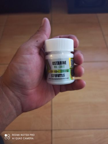 Customer photo review of Ostarine (MK-2866) 10mg 100 tabletas