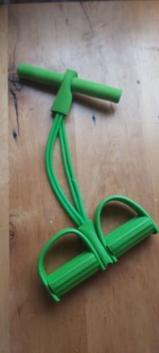 Customer photo review of Foot Pedal Resistance Elastic Pull Ropes Exercises