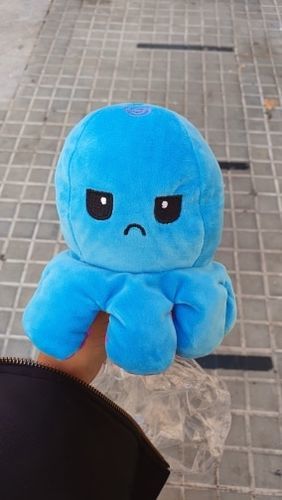 Customer photo review of Peluche octopus réversible