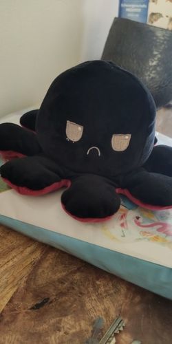Customer photo review of Peluche octopus réversible