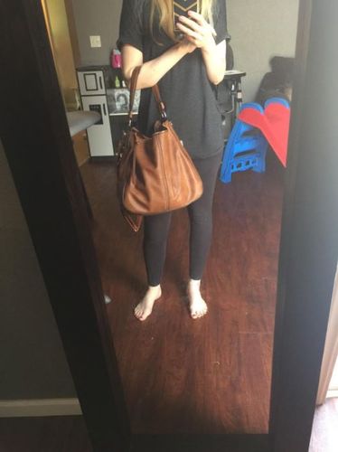 Customer photo review of Premium Hobo Handbag [2020 New Arrivals With GIFT]