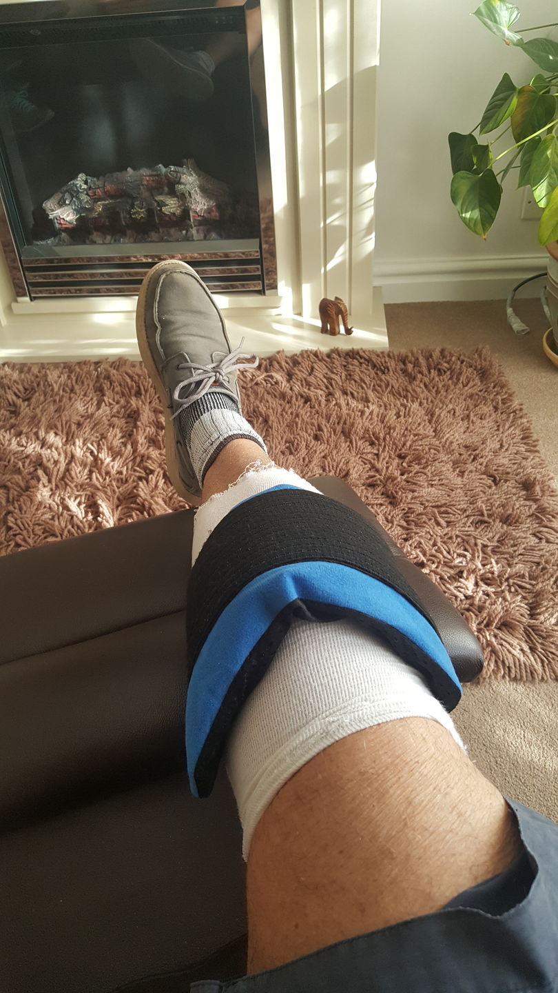 Customer photo review of Gelpacks Direct Large Premium Reusable Hot Cold Gel Ice Pack for Back Pain Relief with Compress Wrap