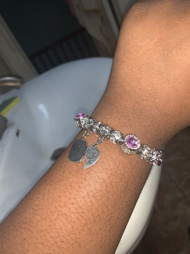 Customer photo review of Forever Best Friends Bracelets