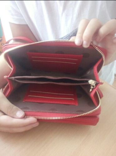 Customer photo review of Multi-Functional Crossbody Cell Phone Shoulder Bag