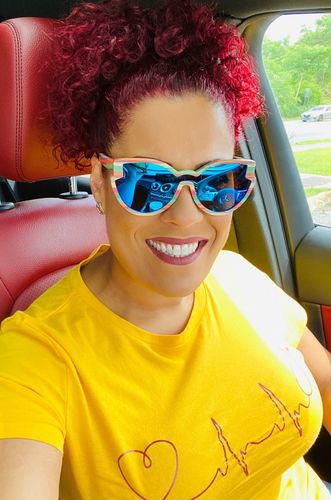 Customer photo review of Candy Blue