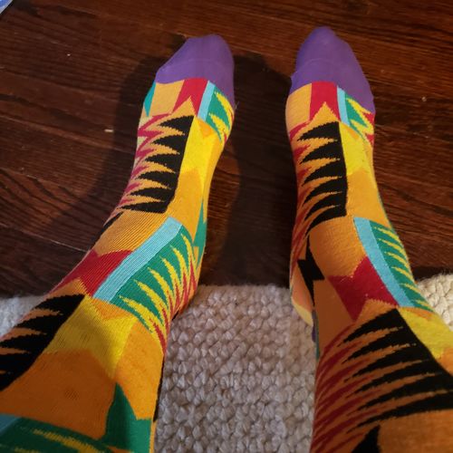 Customer photo review of The Classic Afrisocks Collection