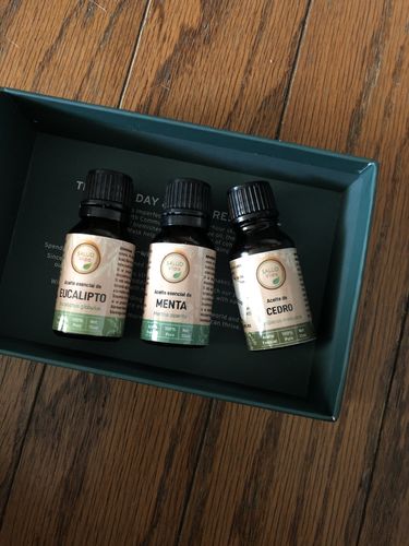 Customer photo review of Aceite esencial de menta (Mentha Piperita spp)