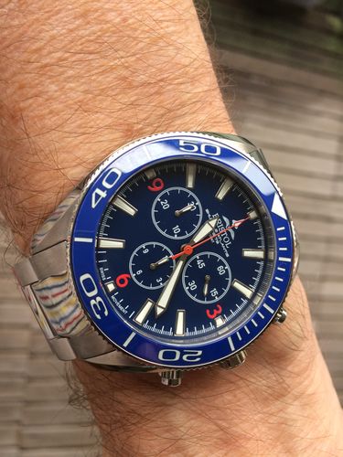 Customer photo review of Space Shuttle Atlantis Tribute - Stainless Steel, Blue Dial