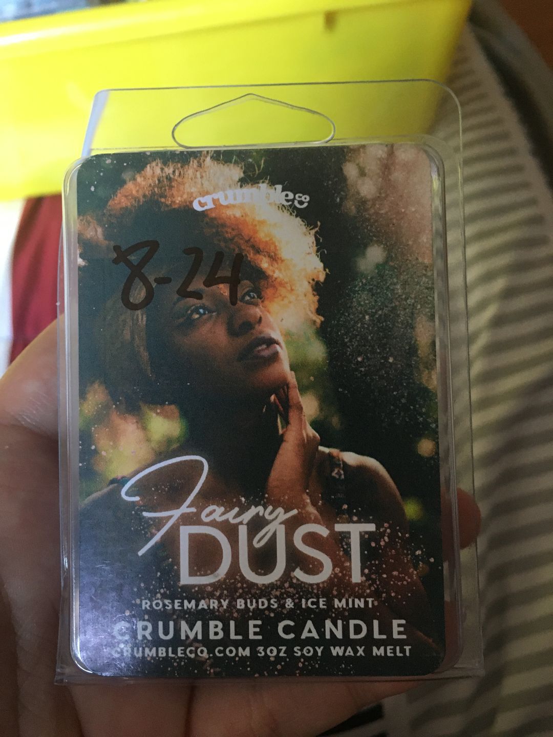 Customer photo review of Fairy Dust Wax Melts