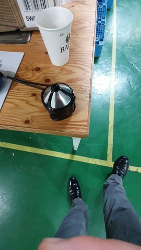 Customer photo review of Coffee Filter Portable 304 Stainless Steel Drip Coffee Tea Holder Funnel Baskets Reusable Stand Coffee Dripper With Filter Cup