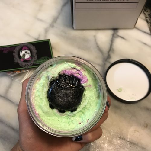 Customer photo review of Human Brew Whipped Sugar Scrub