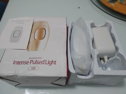 Customer photo review of IPL Laser Hair Removal Device Handset At Home - Upgraded 600000 Flashes