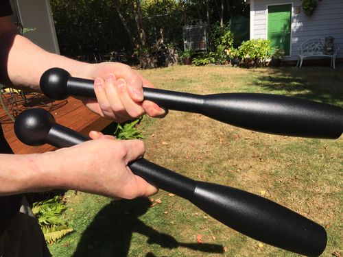 Customer photo review of 10lb Steel Club - single