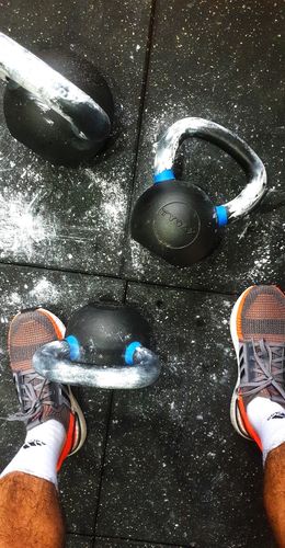 Customer photo review of Tydax Powder Coated Kettlebell
