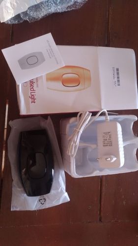 Customer photo review of IPL Laser Hair Removal Device Handset At Home - Upgraded 600000 Flashes