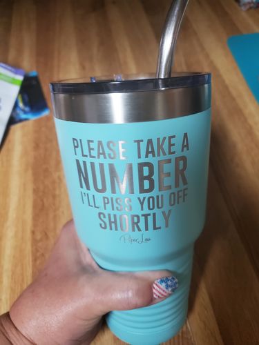 Customer photo review of 10" Stainless Steel Straw Set (4 Straws)