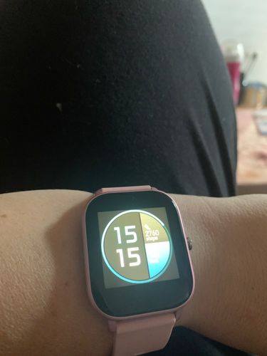 Customer photo review of Full Screen Multi-Sports Fitness Watch