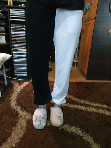 Customer photo review of Pantalon bi color