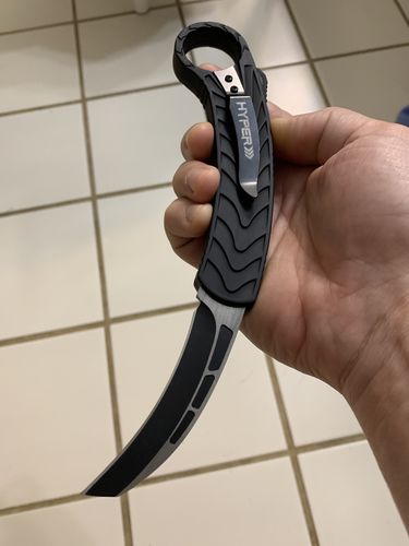 Customer photo review of REAPER KARAMBIT OTF