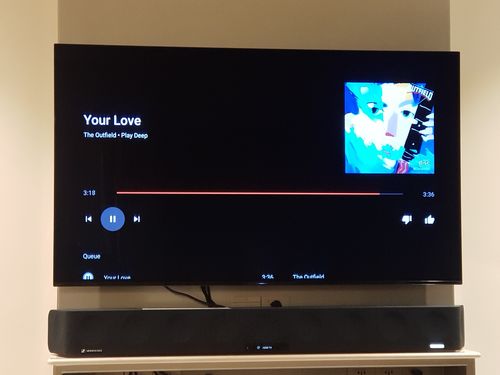 Customer photo review of Sennheiser AMBEO Soundbar